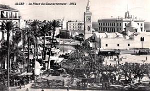 2812- Alger - Place du Gouvernement - 1951